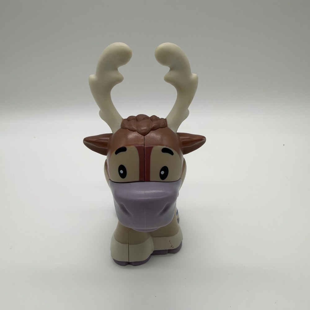 Fisher Price Little People Disney Frozen Sven Reindeer Figure GGV30 Brown Toy
